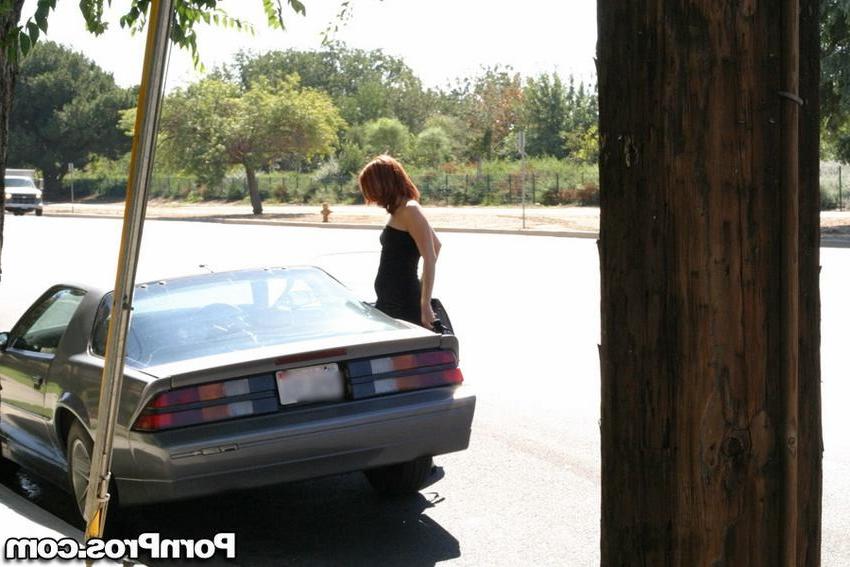 16P redhead girl caught picking up her other guy