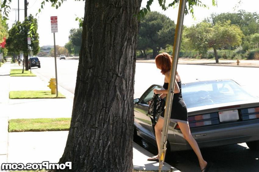 16P redhead girl caught picking up her other guy