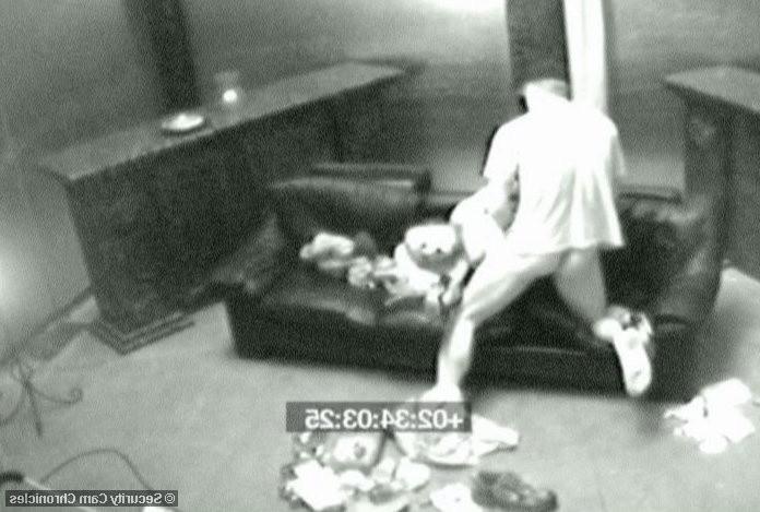 16P Hot couple caught in hardcore action by hidden camera