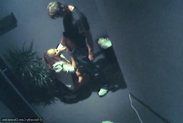 16P Horny lawyer and janitor caught fucking by security cam