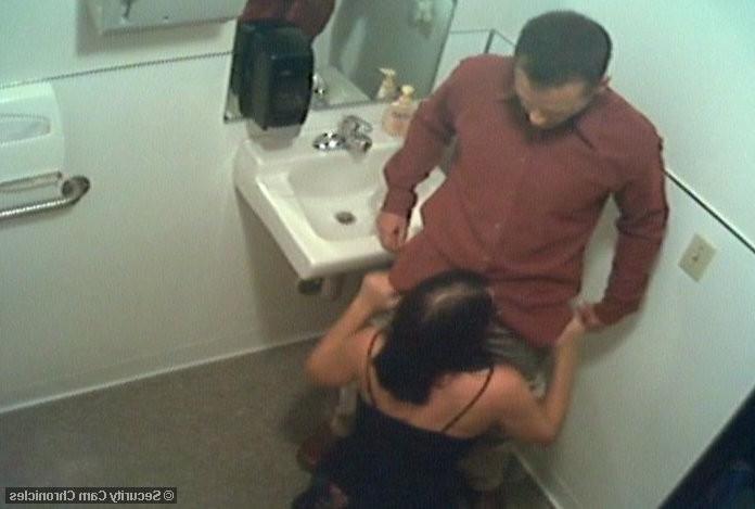 16P Girl with glasses sucking cock caught by hidden cam