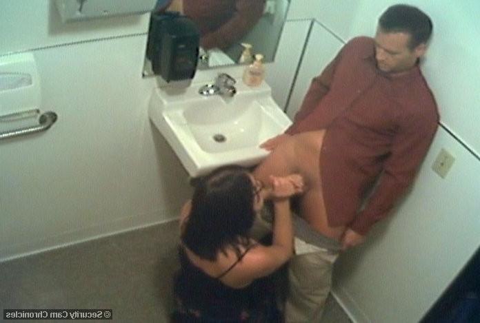 16P Girl with glasses sucking cock caught by hidden cam