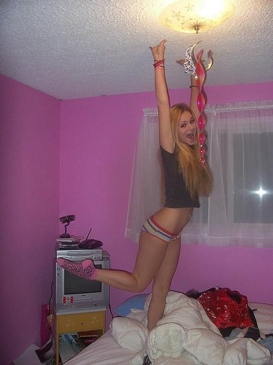 15P Hot crazy amateur girls shooting themselves shameless