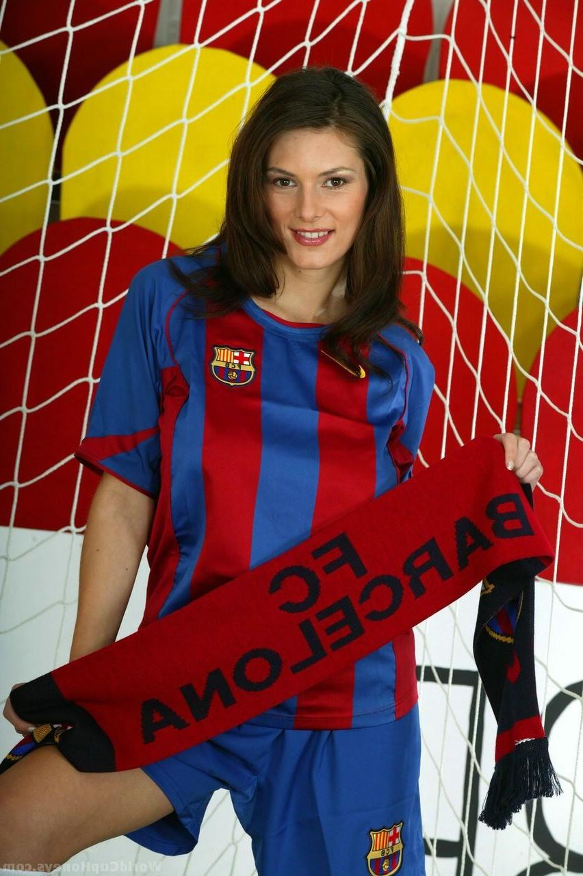 14P Sexy Busty Soccer Player