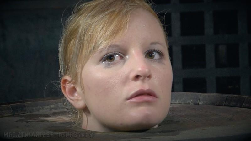 12P Phoenix Rising blonde in bondage with discipline and corporal punishment in dark
