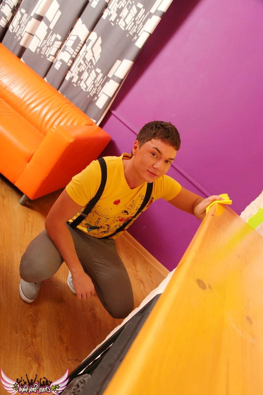15P Teen homos spiced clean up job up with some delicious teen gay sex
