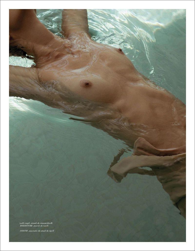 10P Laissa Medeiros: Melancholic Topless Photoshoot