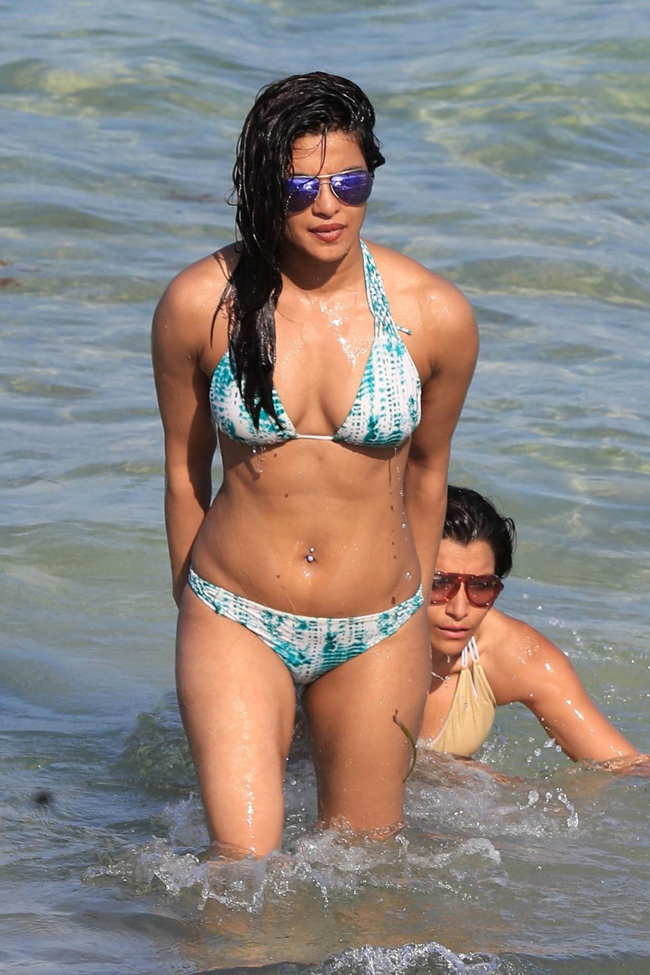 25P Priyanka Chopra Caught Looking Hot On A Beach