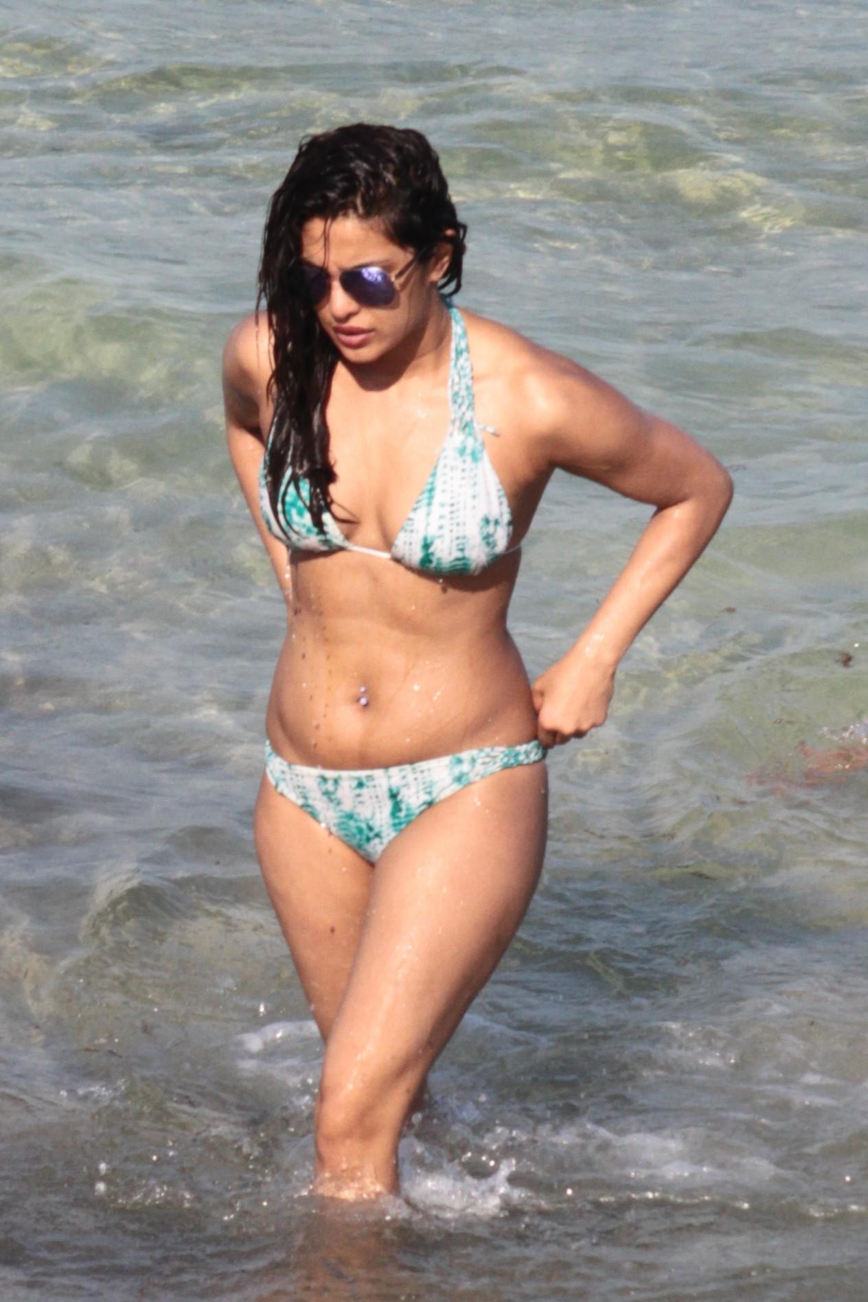 25P Priyanka Chopra Caught Looking Hot On A Beach