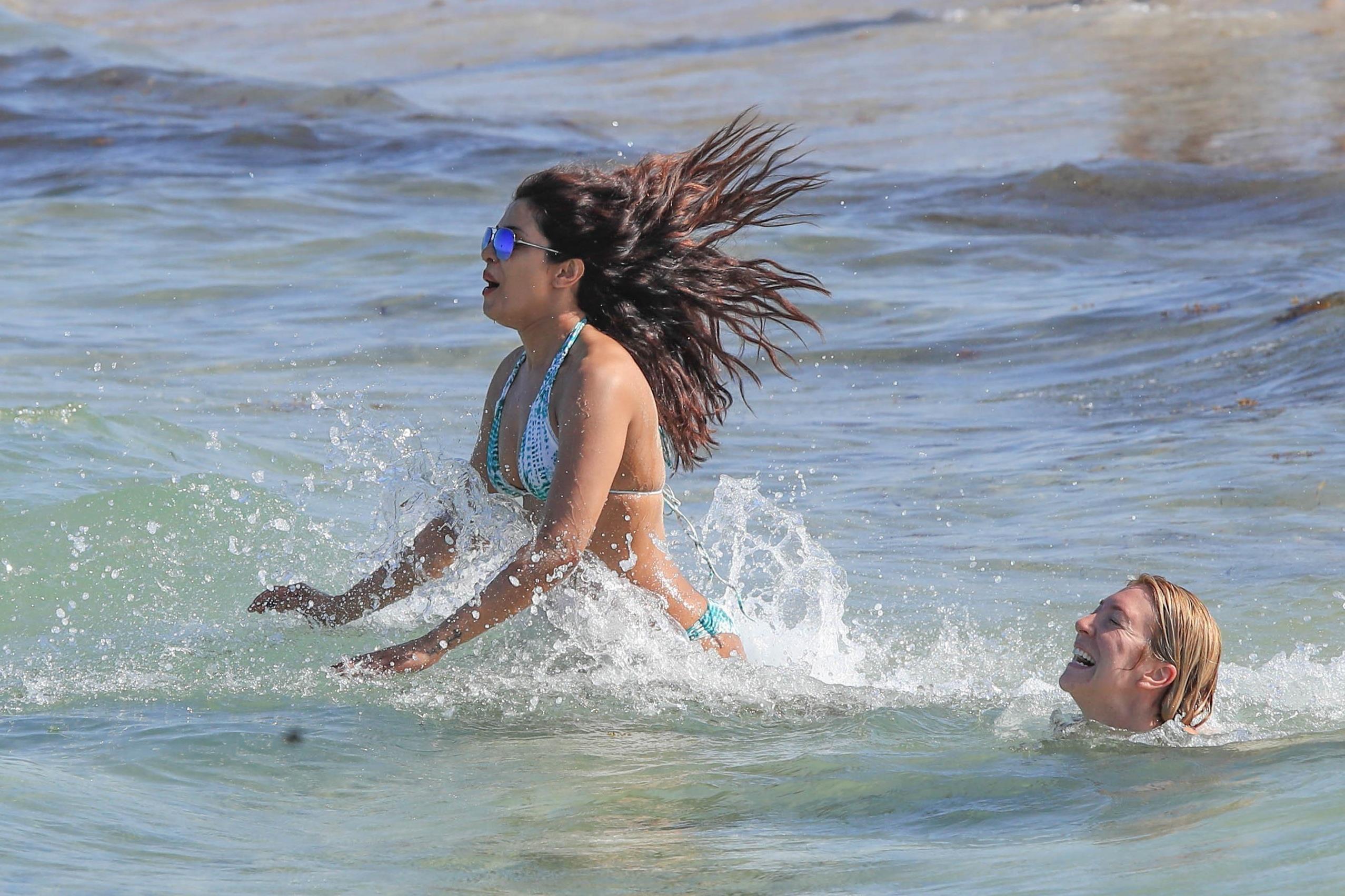 25P Priyanka Chopra Caught Looking Hot On A Beach