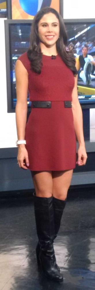 9P Female Celebrity Boots &amp; Leather - Paola Rojas