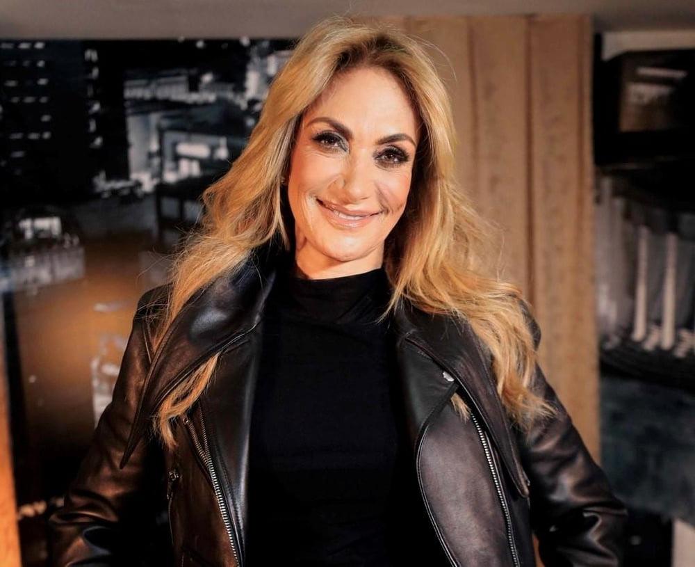 25P Female Celebrity Boots &amp; Leather - Adela Micha