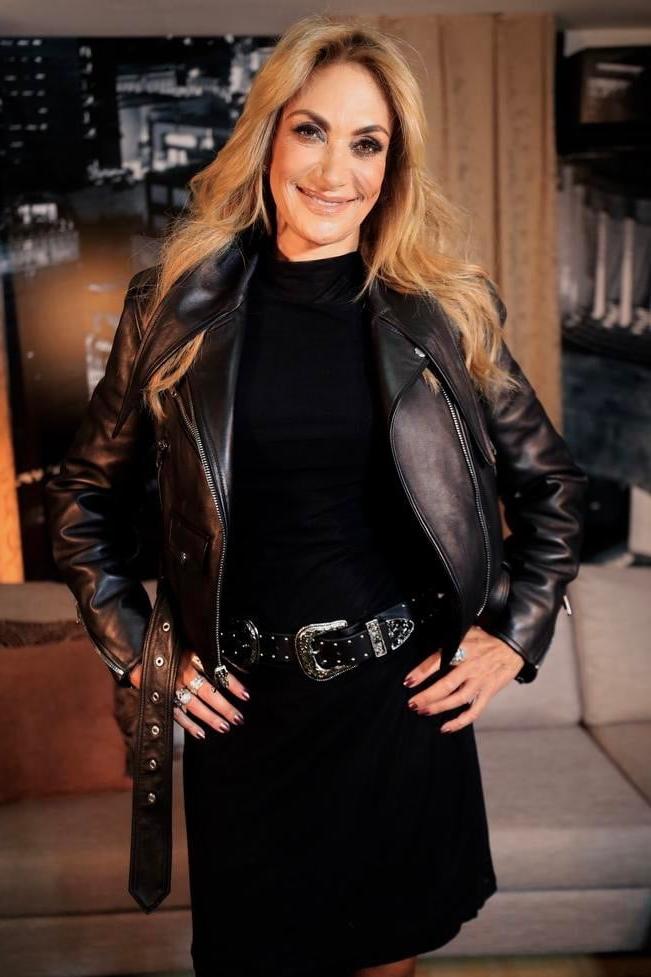 25P Female Celebrity Boots &amp; Leather - Adela Micha