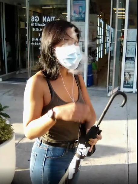 22P Tight Asian Vaping in Mask