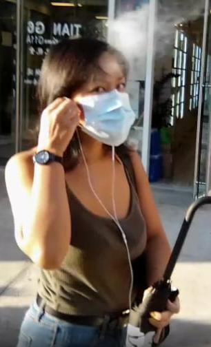 22P Tight Asian Vaping in Mask