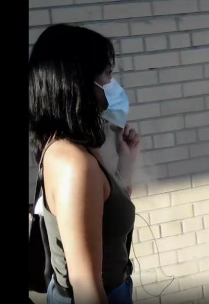 22P Tight Asian Vaping in Mask
