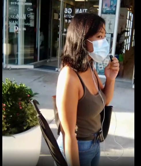 22P Tight Asian Vaping in Mask