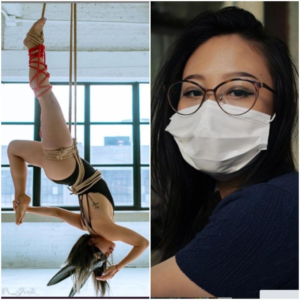 16P Mask Azn Nude Slut