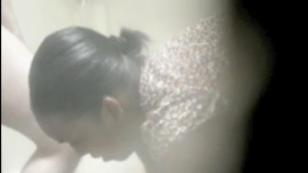 21P Sheena, ebony maid Helps shower
