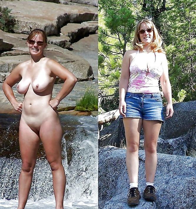 19P Married ladies dressed undressed