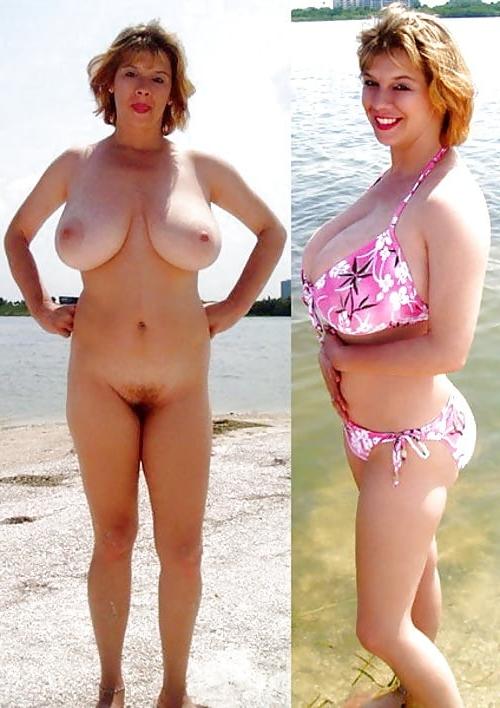 19P Married ladies dressed undressed