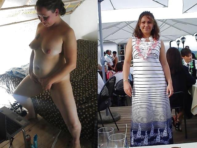 19P Married ladies dressed undressed