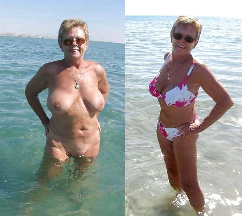 19P Married ladies dressed undressed