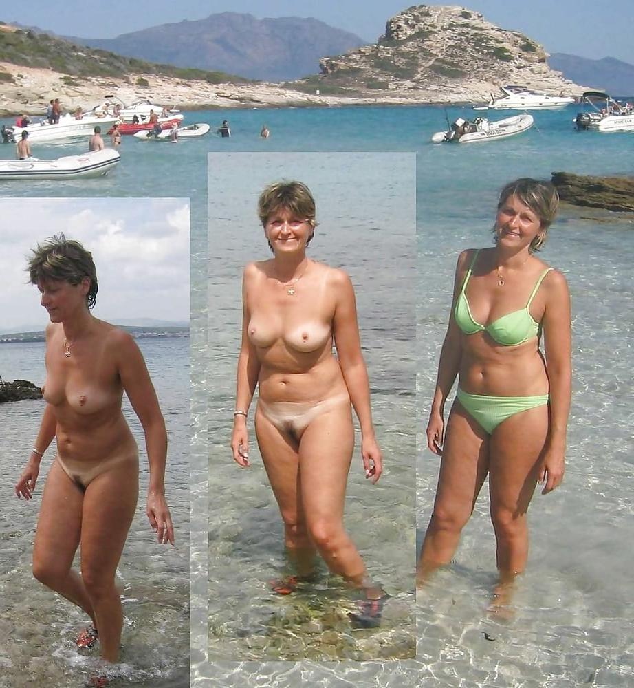 19P Married ladies dressed undressed