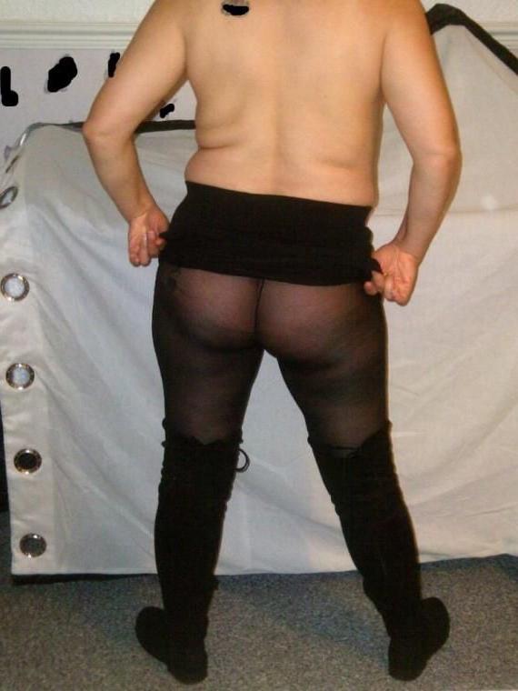 9P black skirt and boots
