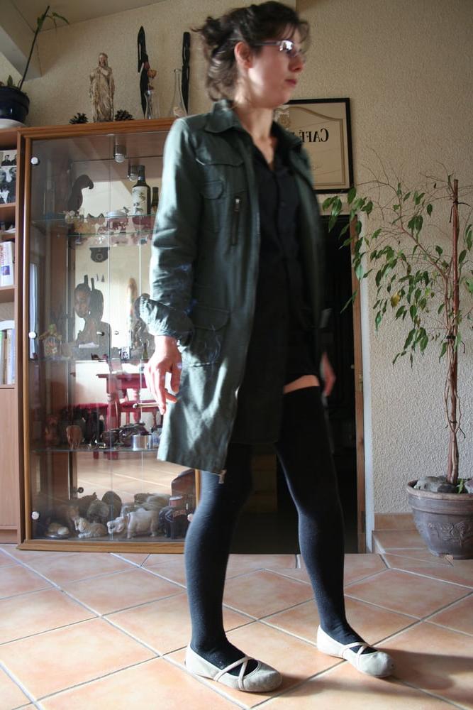 23P petite robe noir