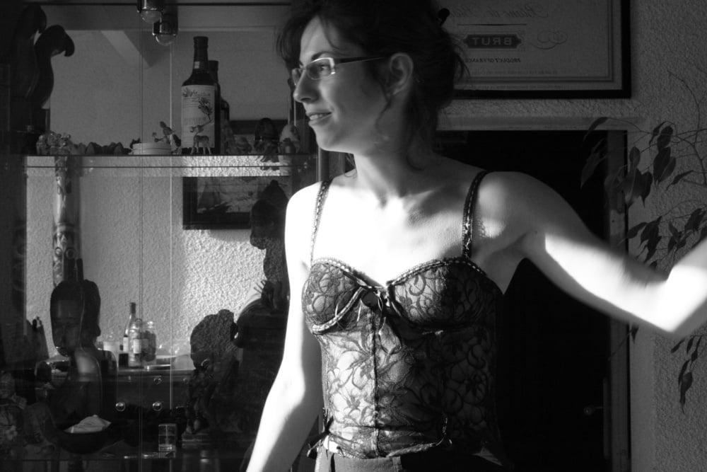 23P petite robe noir
