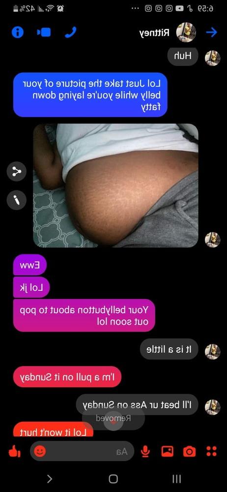 25P Ebony Beard Pregnant