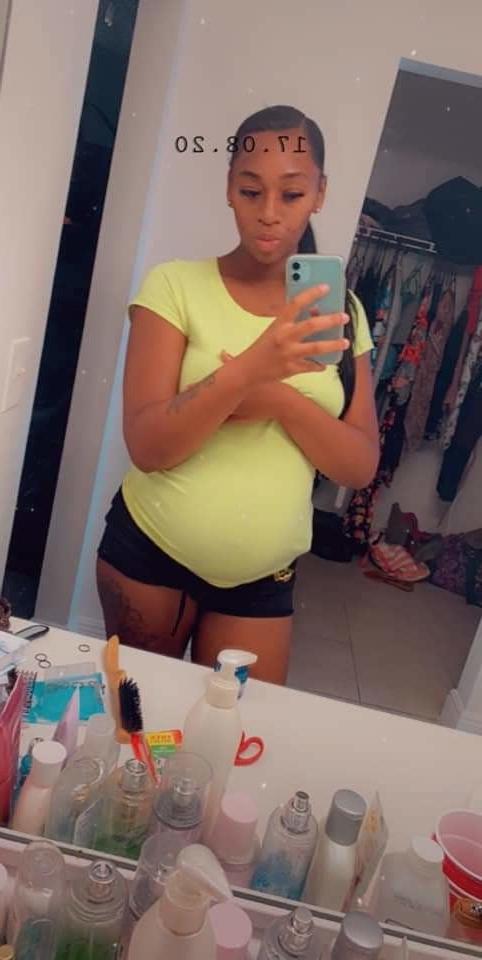 25P Ebony Beard Pregnant