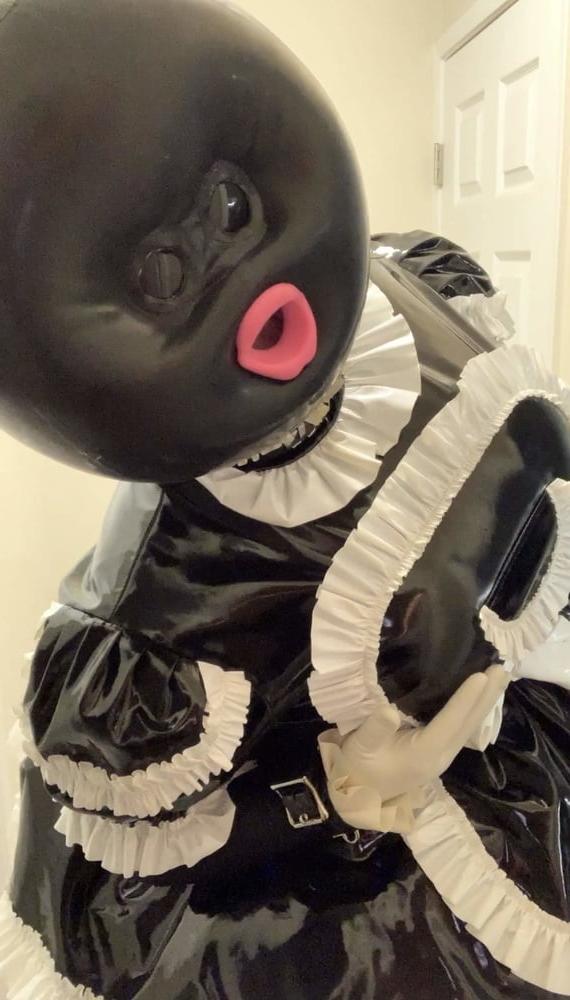 25P Black Ballhood Frilly Maid