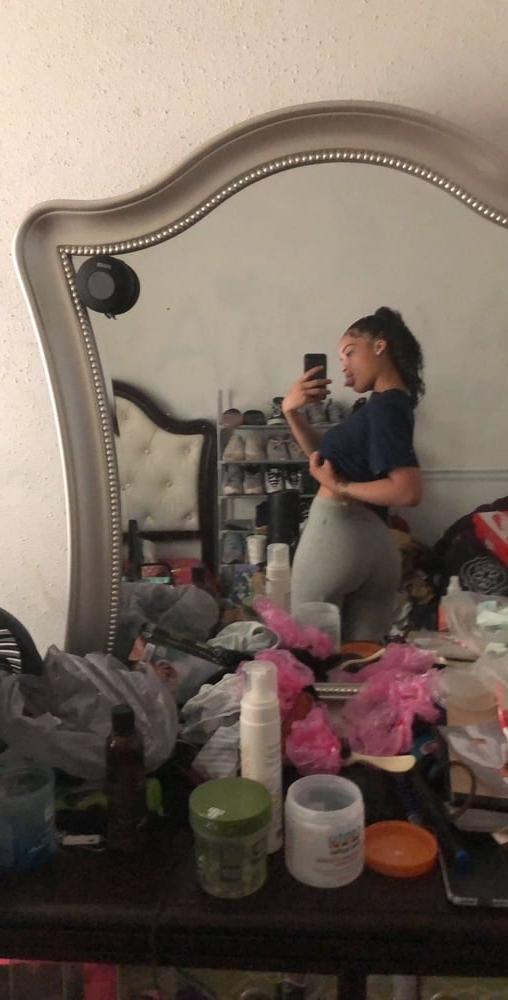 25P Ebony Teen Selfies