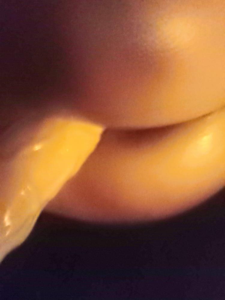 6P Anette slut wife huge dildo insert