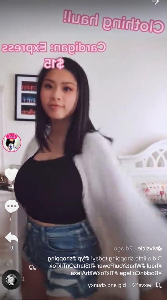 25P Tik Tok Female: HUGE TITS VIETNAMESE AMERICAN GIRL!