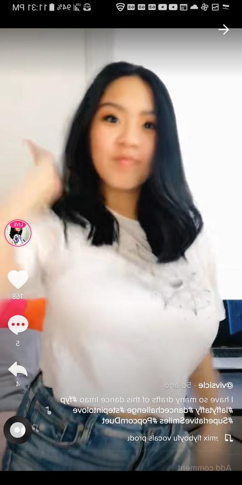 25P Tik Tok Female: HUGE TITS VIETNAMESE AMERICAN GIRL!