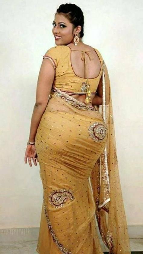 6P Indian ass in saree