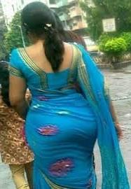 6P Indian ass in saree