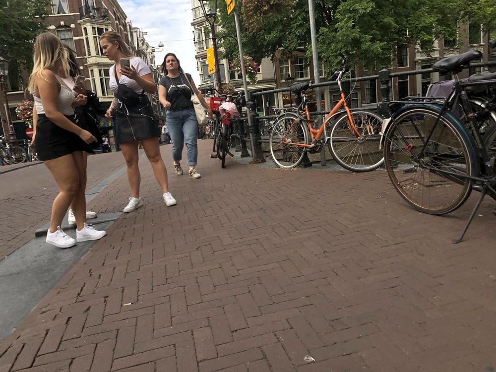 10P Candid German Teens leather