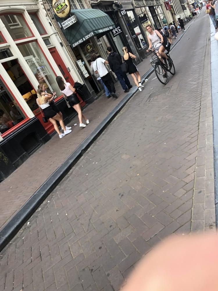 10P Candid German Teens leather