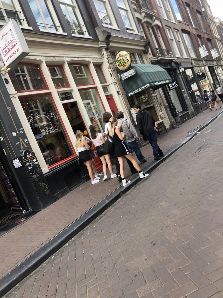 10P Candid German Teens leather