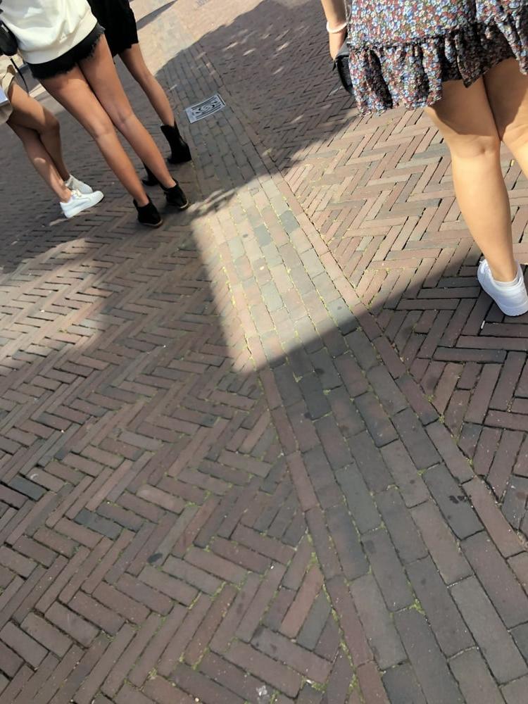 10P Candid German Teens leather