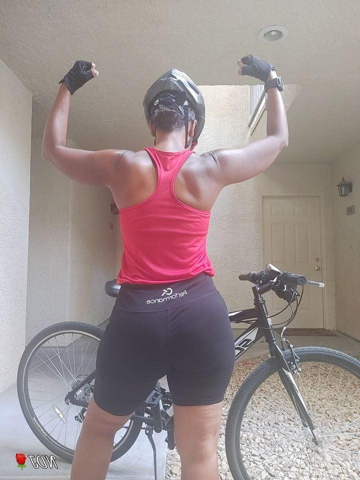 25P Ebony Cycling Spandex Asses Cameltoes