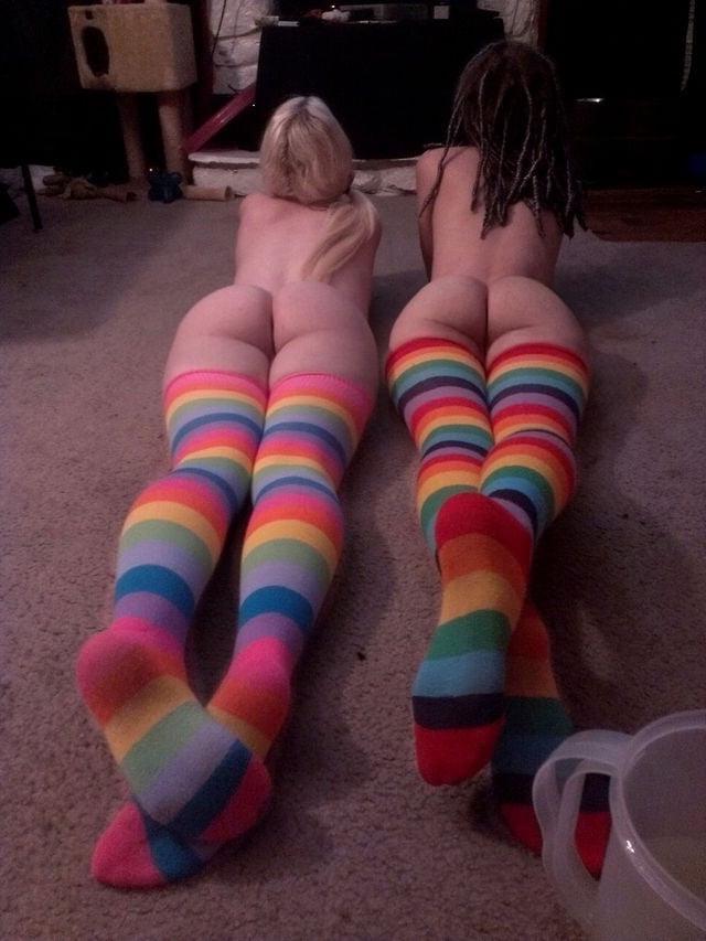 25P All Sizes, All Sexy - Luscious Long Socks