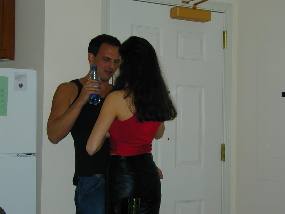 25P Brunette Having A threesome