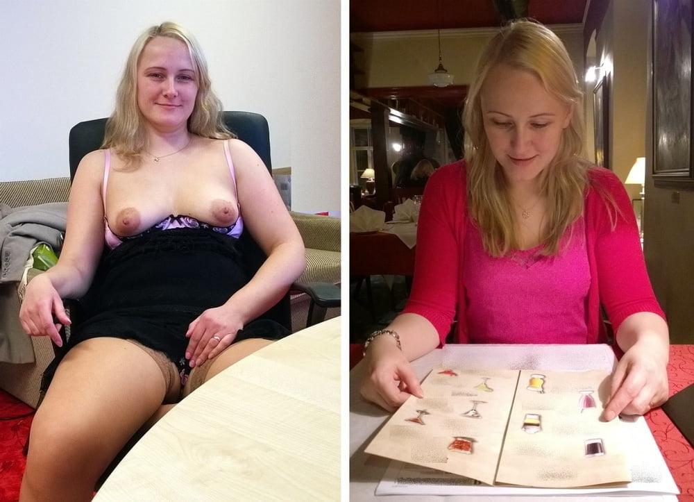 25P Beautiful blonde wife through 18 years