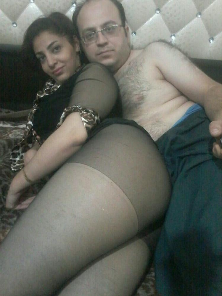 19P Cute Arab Wife with Bald Husband