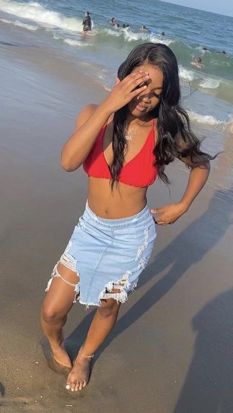 25P Slutty Ebony Teen! #5 (Comment things you would do to her!)